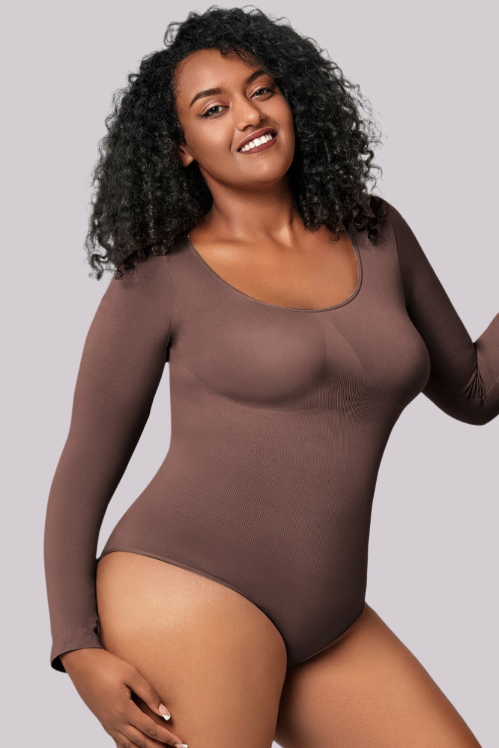 Comfit™ Amber - Premium Long-Sleeve Bodysuit