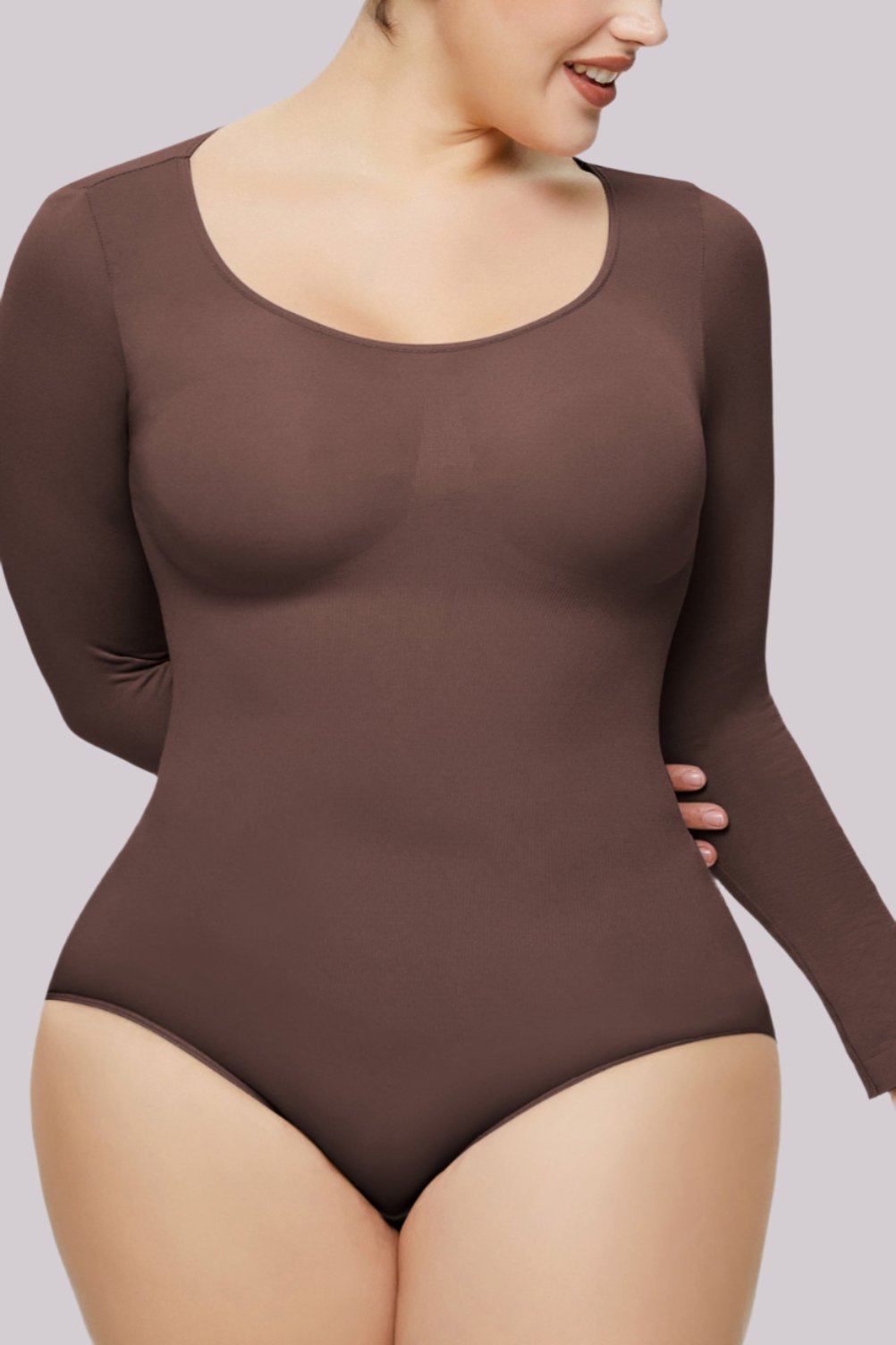 Comfit™ Amber - Premium Long-Sleeve Bodysuit