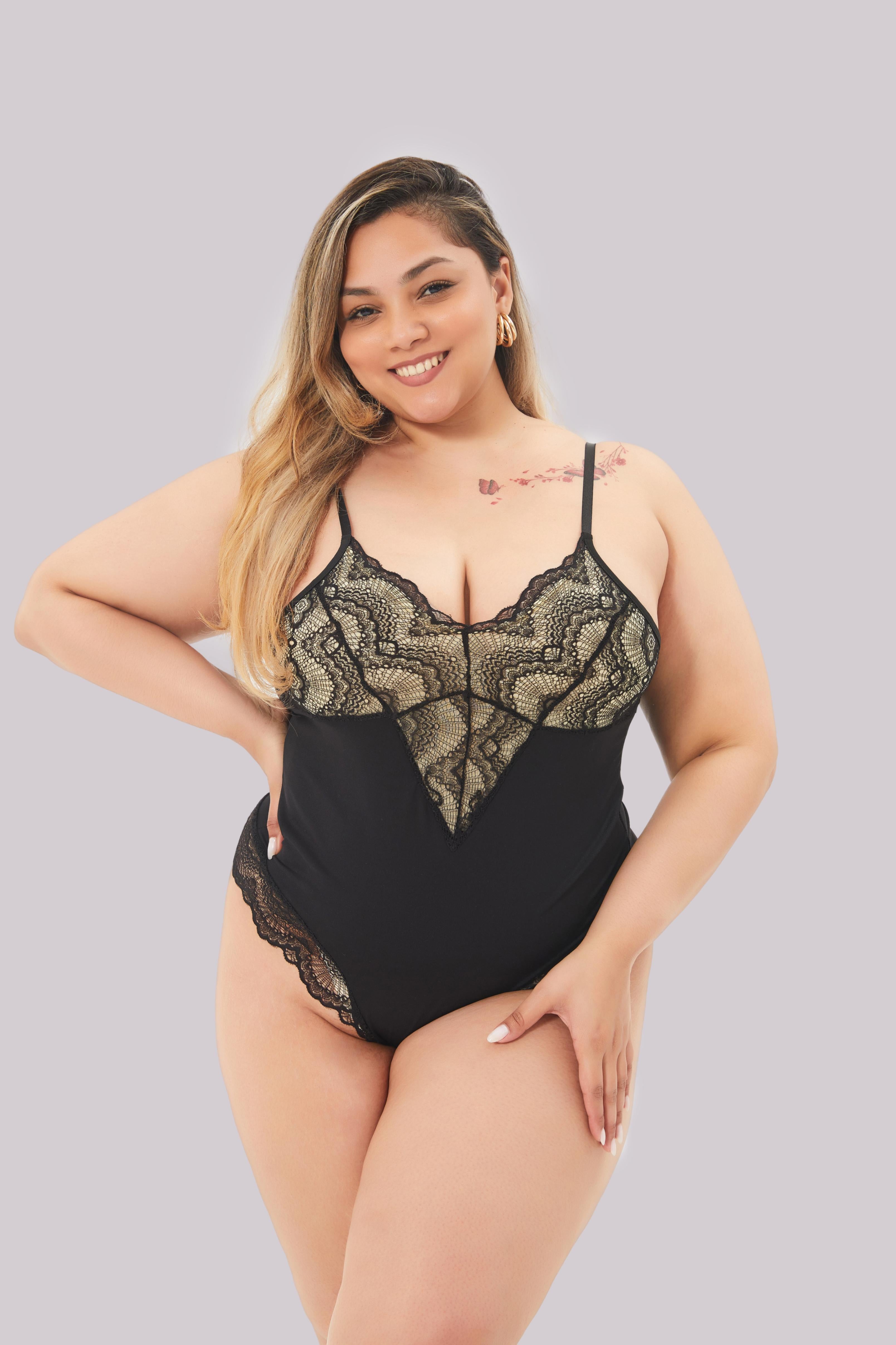 Comfit™ Rosaline - Kanten Shapewear Bodysuit