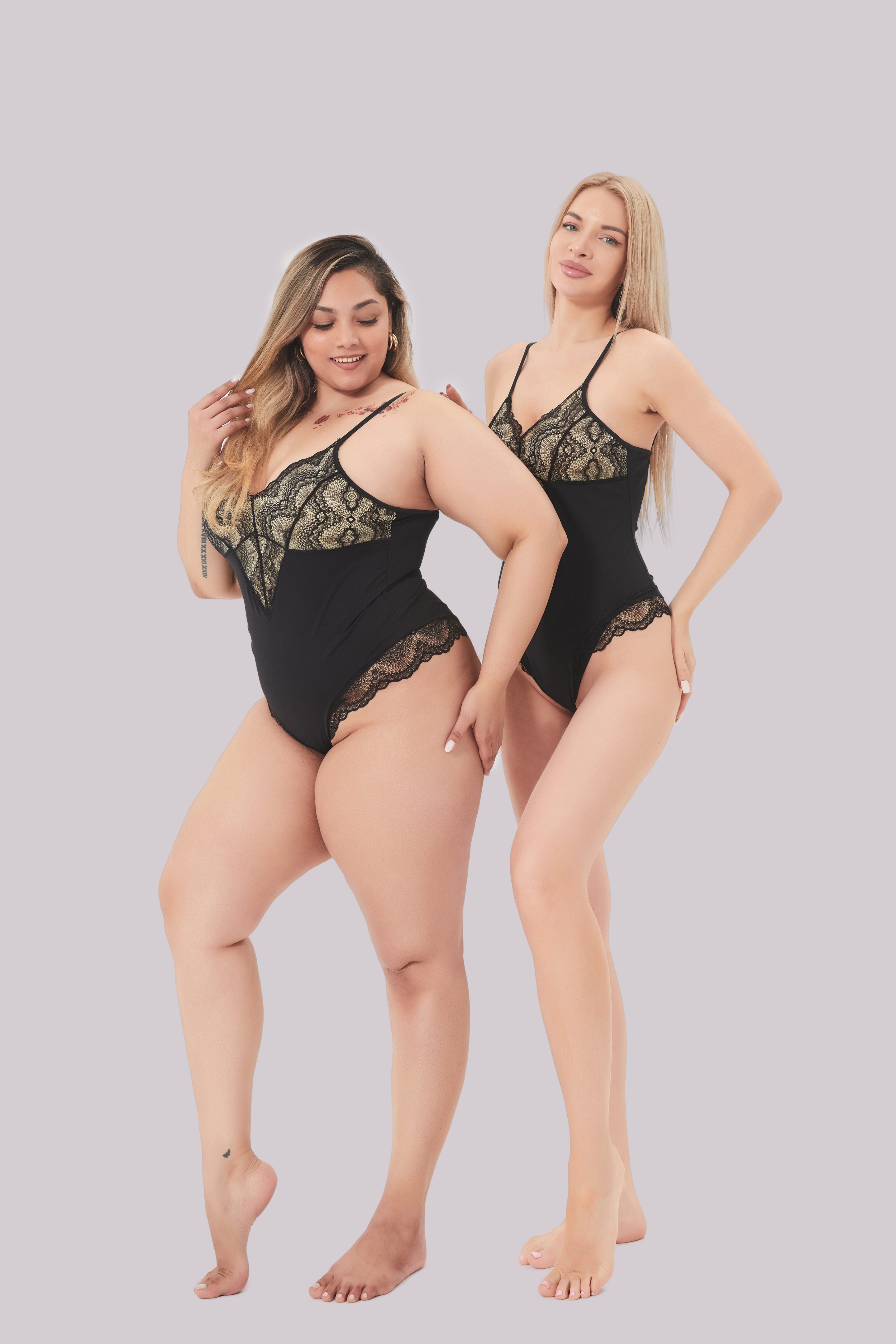 Comfit™ Rosaline - Kanten Shapewear Bodysuit