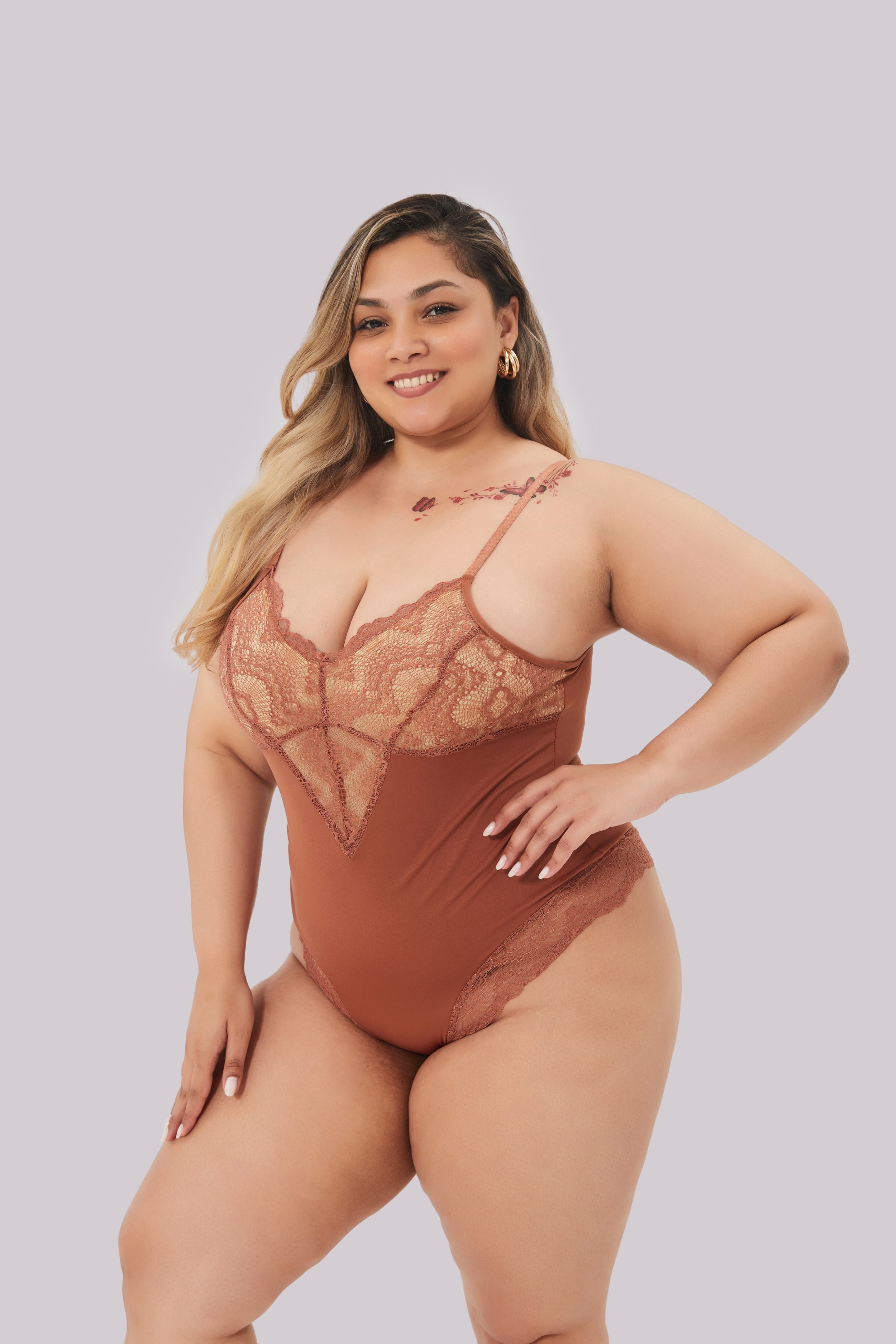 Comfit™ Rosaline - Kanten Shapewear Bodysuit