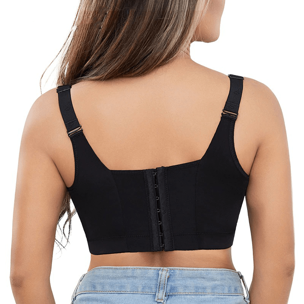 Soutien-gorge fermé devant Cotton Lace - confectionné en coton et Soutien-gorge fermé devant Cotton Lace - confectionné en coton et